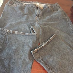 Boot cut jeans plus size